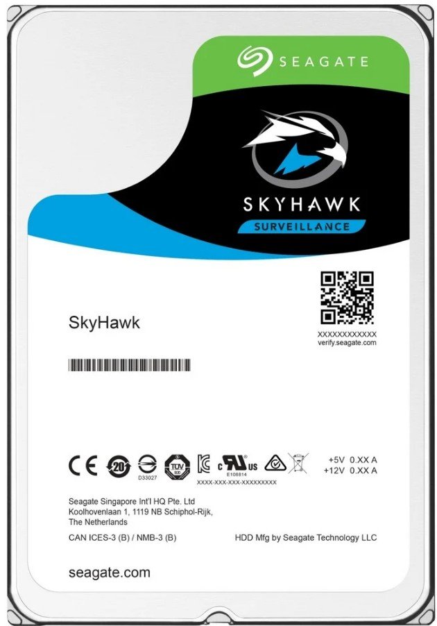 HDD 8000 GB (8 TB) SATA-III SkyHawk (ST8000VX009)