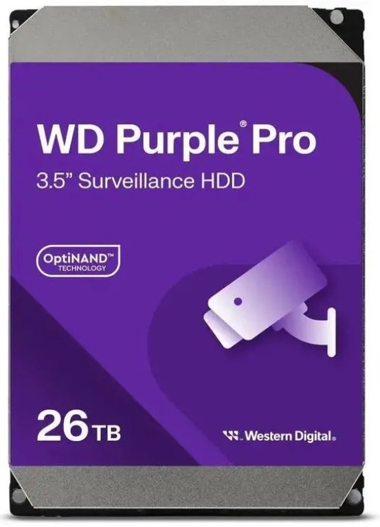 HDD 26000 GB (26 TB) SATA-III Purple Pro (WD260PURP)