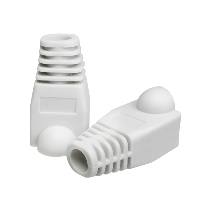 Изолирующий колпачок для разъемов RJ-45, серый (10 шт)