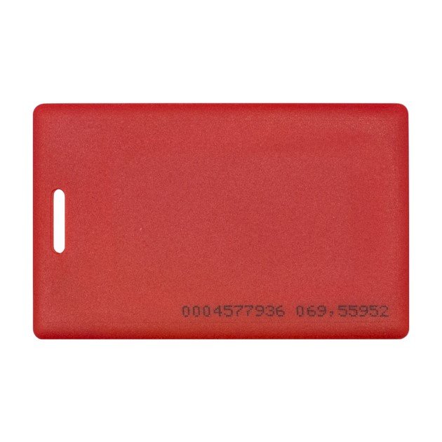 EM-Marine CLAMSHELL RED (толстая) с номером (11741)