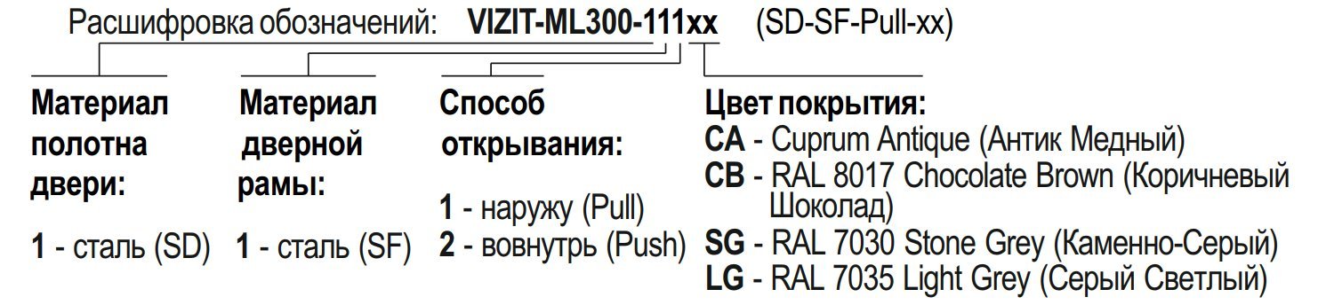 VIZIT-ML300-111SG
