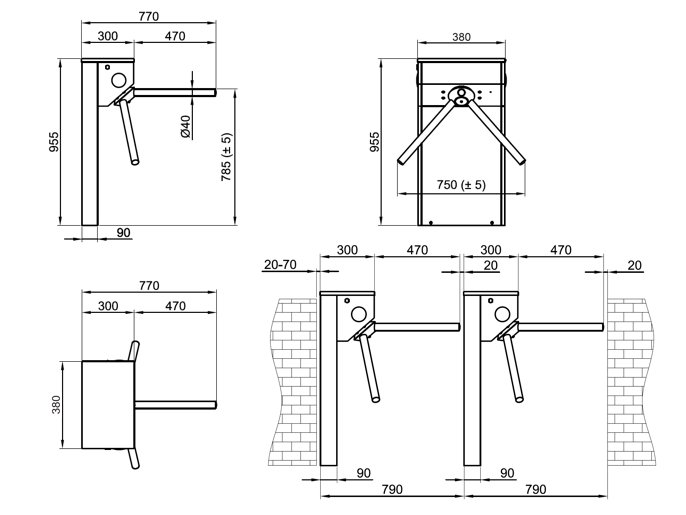 CAME STILE 110 (001PSMM110E-01)