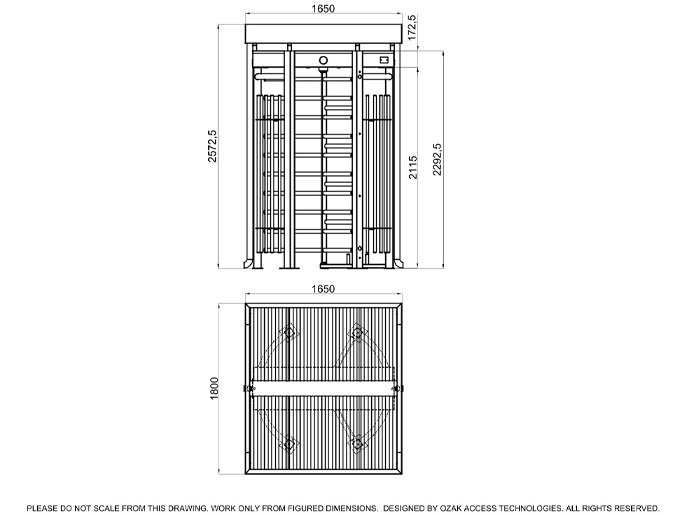 CAME GUARDIAN BTX 300 S ROOF (001PSGS3BROOF)
