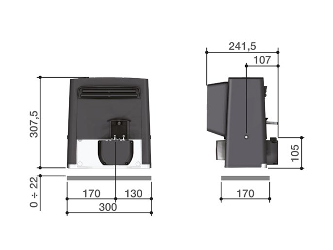 CAME BX 704 RC KIT