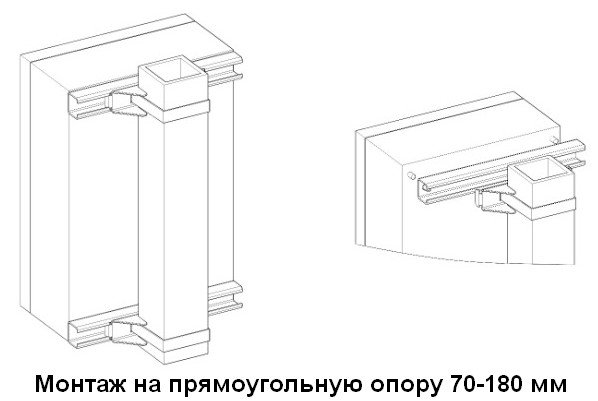 Комплект крепления на столб (ККС-1)