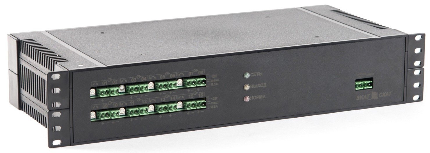 SKAT-V.16 Rack (SKAT-VM.16 RACK (SKAT-VM ИБП-12Р/8-16(0,5)/8(1)-RACK)) (2155)