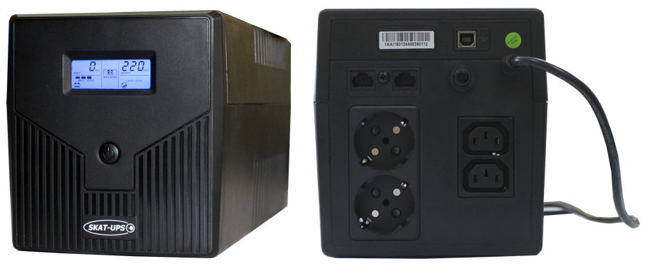 SKAT-UPS 1000/600 (SKAT-UPS 1000-IN-2х7) (456)