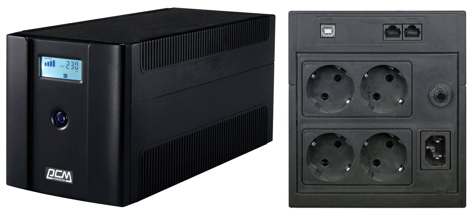 Raptor RPT-1500AP LCD 900Вт 1500ВА черный