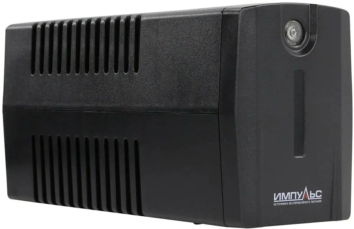 Импульс Юниор Смарт 600 360Вт 600ВА черный (JS60113)