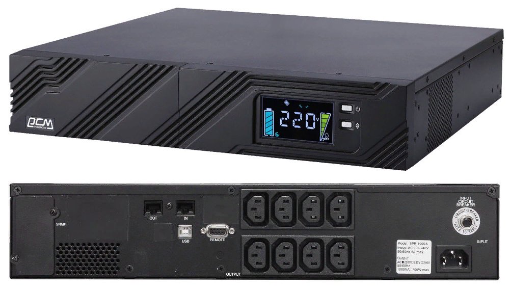 Smart King Pro+ SPR-1000 LCD 800Вт 1000ВА черный