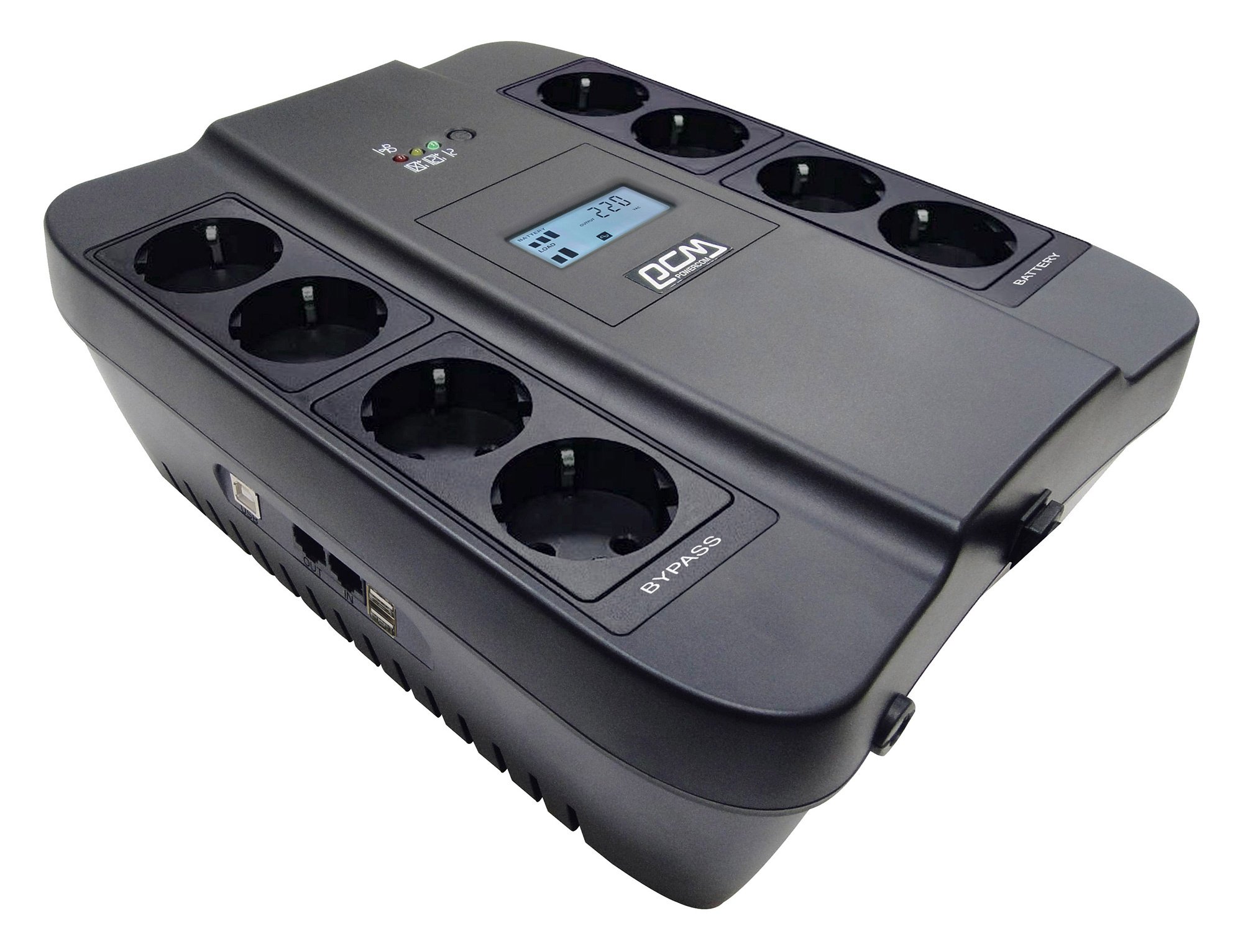 Spider SPD-550U LCD USB 330Вт 550ВА черный