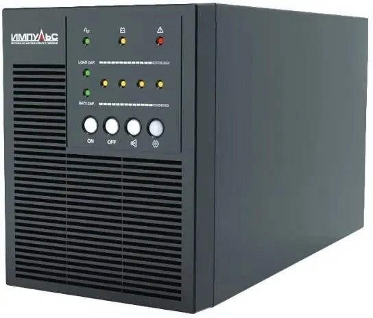 Импульс Мини 560Вт 700ВА черный (CM70102)