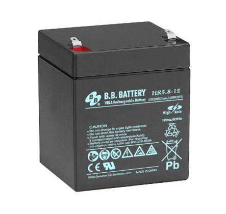 B.B. Battery HR 5,8-12