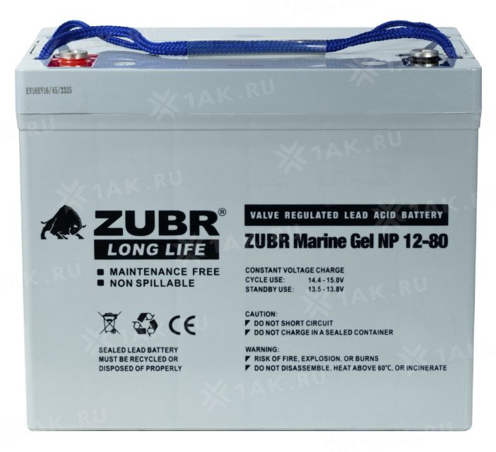 ZUBR Marine Gel NP 12-80Ah