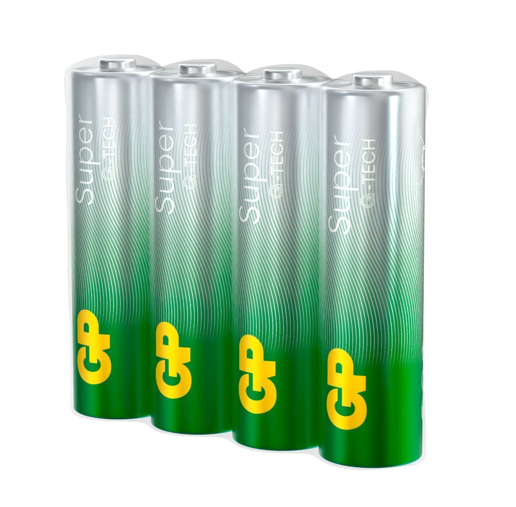 GP Super Alkaline 15A AA (GP 15AA21RA-2CRS4), упак. 4 шт.