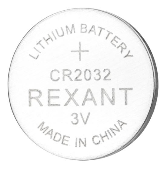 Батарейка литиевая CR2032 3В REXANT (39-1114)