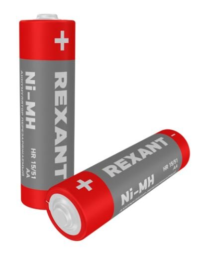 Аккумулятор Ni-MH AA/HR6, 1,2В, 2800мАч, блистер REXANT (30-1428)