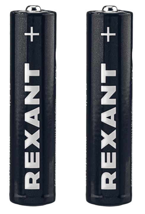 Батарейка алкалиновая AAA/LR03 мизинчиковая 1,5В REXANT (39-1052)