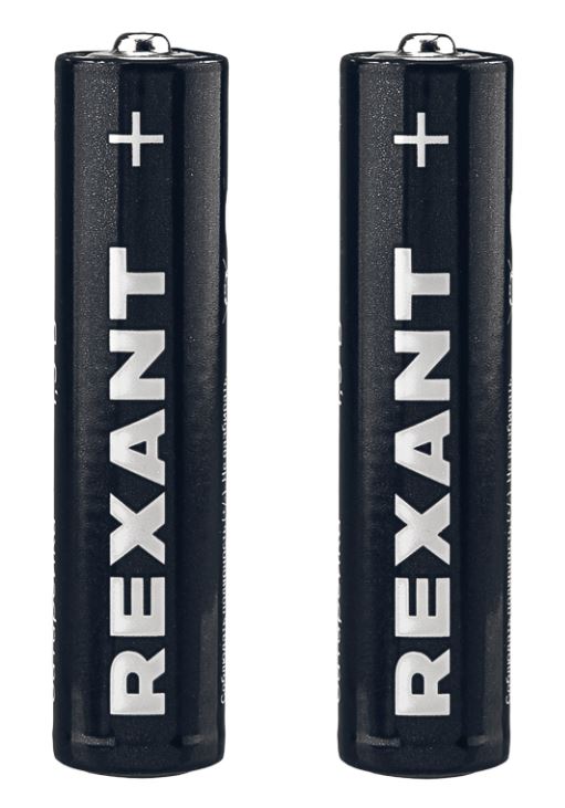 Батарейка алкалиновая AAA/LR03 мизинчиковая 1,5В REXANT (39-1011)