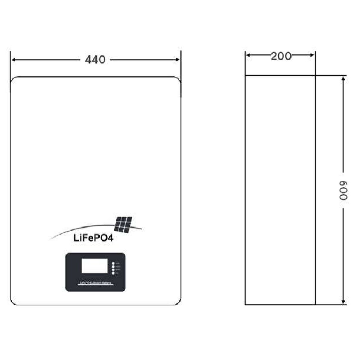 MNB Battery LFPW-51.2-100 LCD