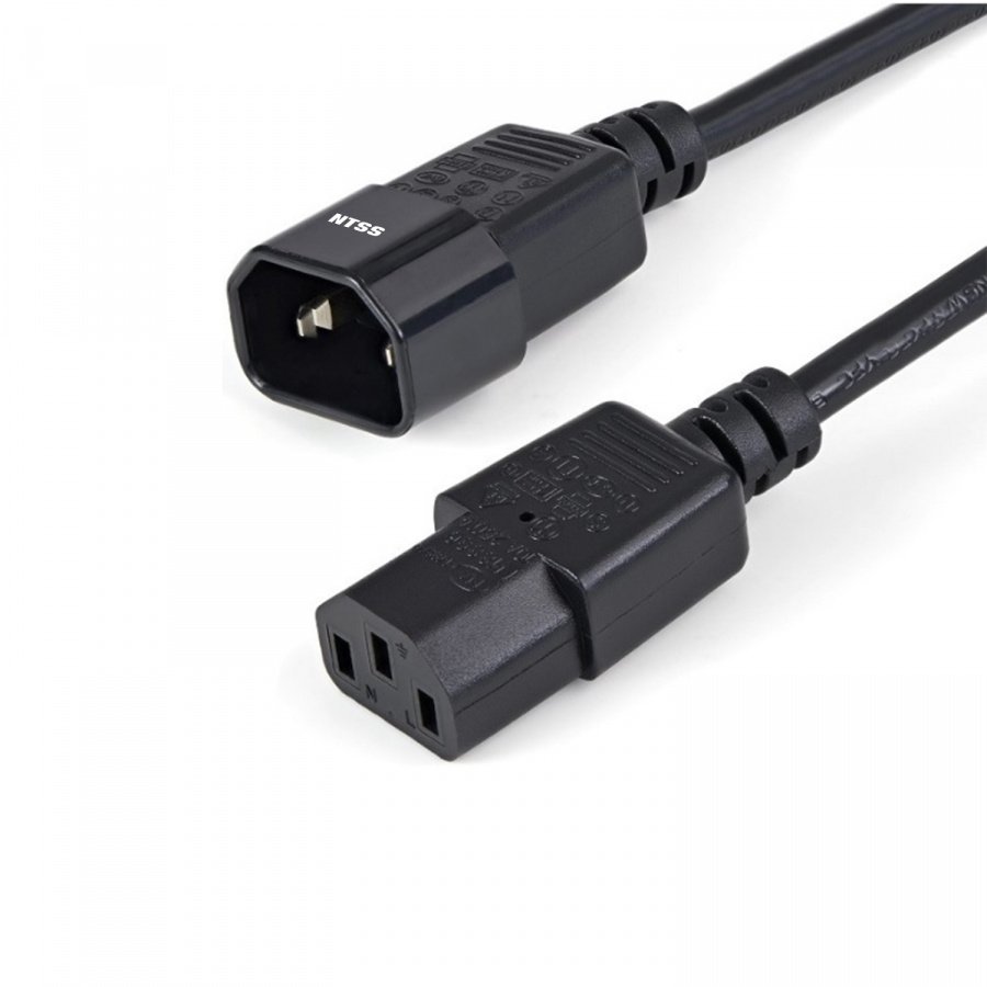 NTSS-PC13144 C13-С14 проводник.:3х1мм2 1.8м 220/250В 10А чёрный