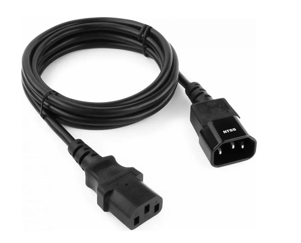 NTSS-PC13145 C13-С14 проводник.:3х1мм2 3м 220/250В 10А чёрный