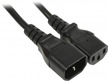 Шнур сетевой IEC 320 C13 - IEC 320 C14 3х1,0мм², длина 1,2м REXANT (04-2727)