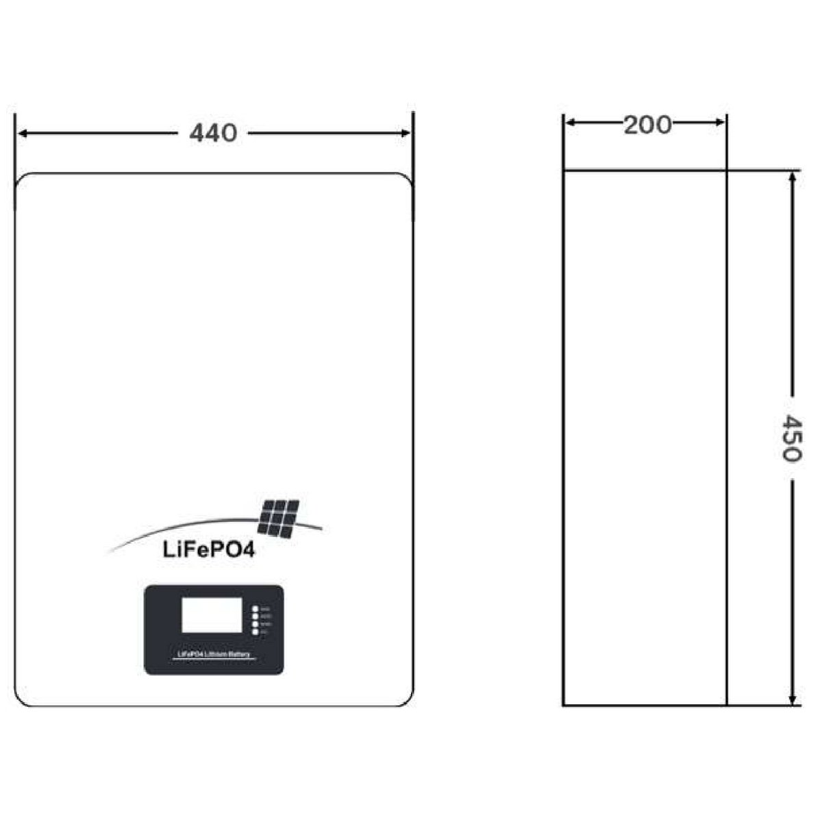 MNB Battery LFPW-25.6-200 LCD