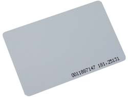 RFID карта EM-Marine ISO (тонкая) с номером (0451)
