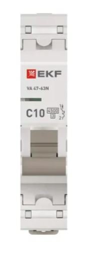 ВА 47-63N 1P 10А (C) 4,5 кА PROXIMA (M634110C)