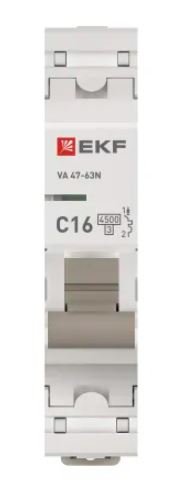 ВА 47-63N 1P 16А (C) 4,5 кА PROXIMA (M634116C)