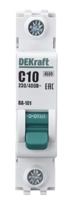 ВА-105 1P 10А C 10кА (13152DEK)