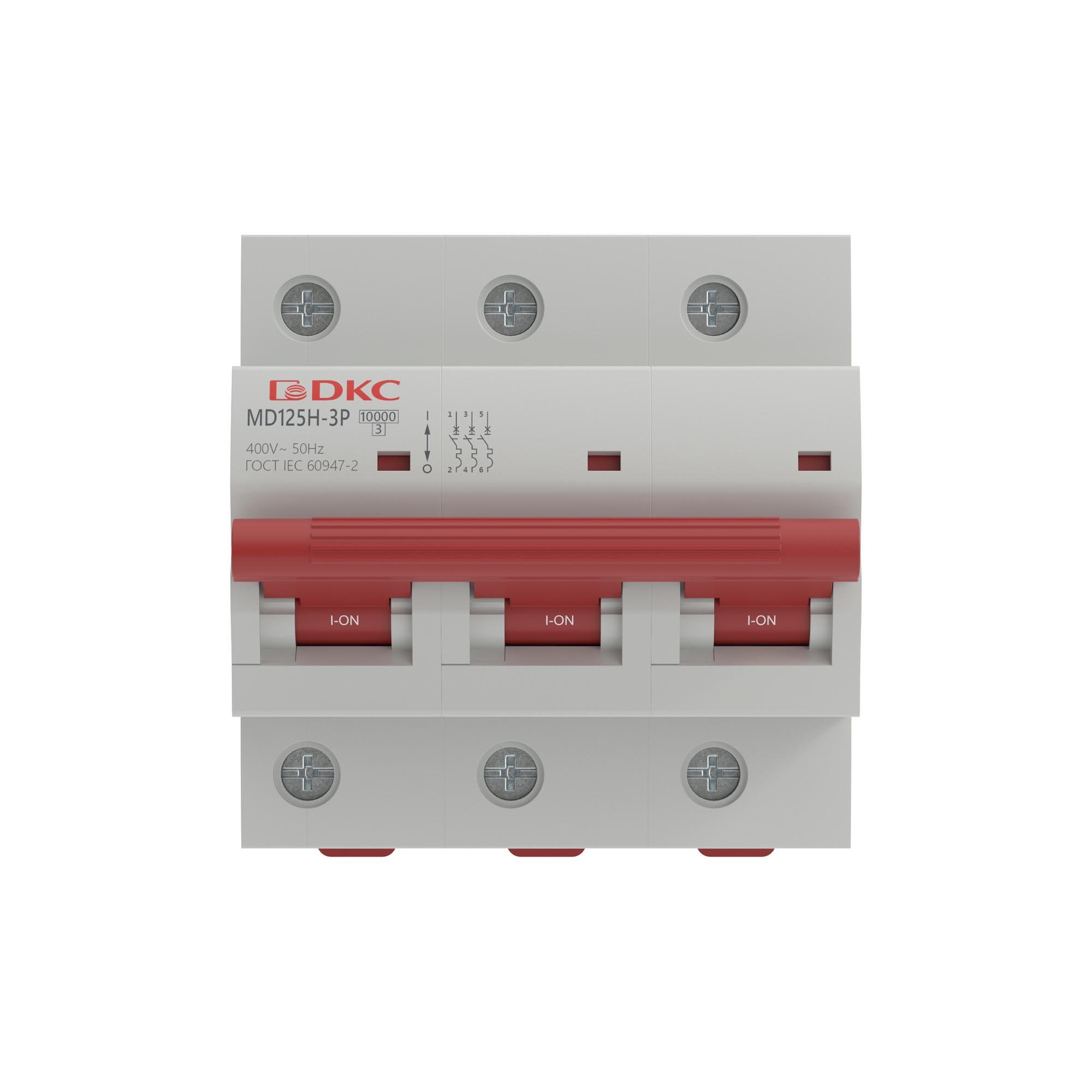 YON max MD125H 3P 80А 10кА C (MD125H-3PC80)