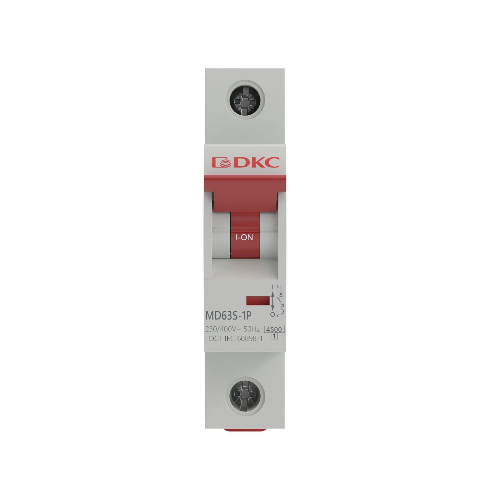 YON max MD63S 1P 6А 4,5кА B (MD63S-1PB6)