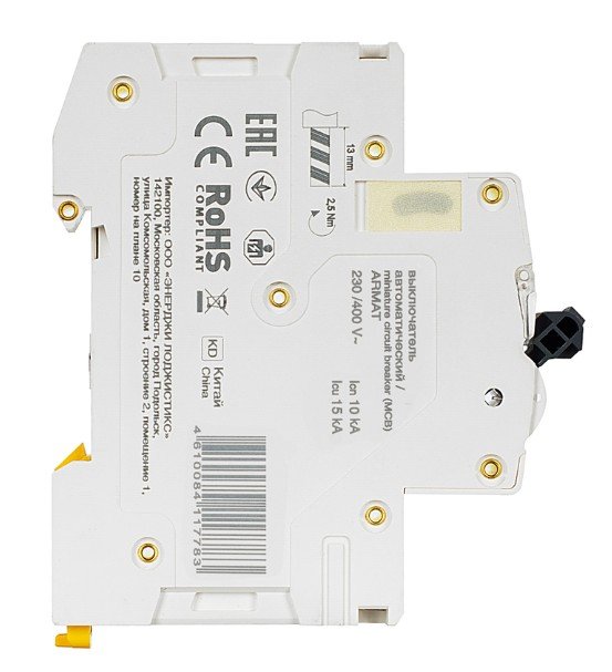 M10N 1P B 10А ARMAT (AR-M10N-1-B010)