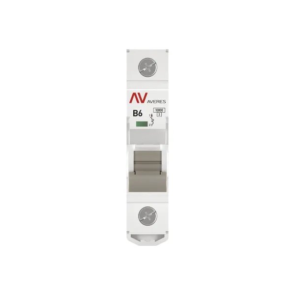 AV-10 1P 6A (B) 10kA AVERES (mcb10-1-06B-av)