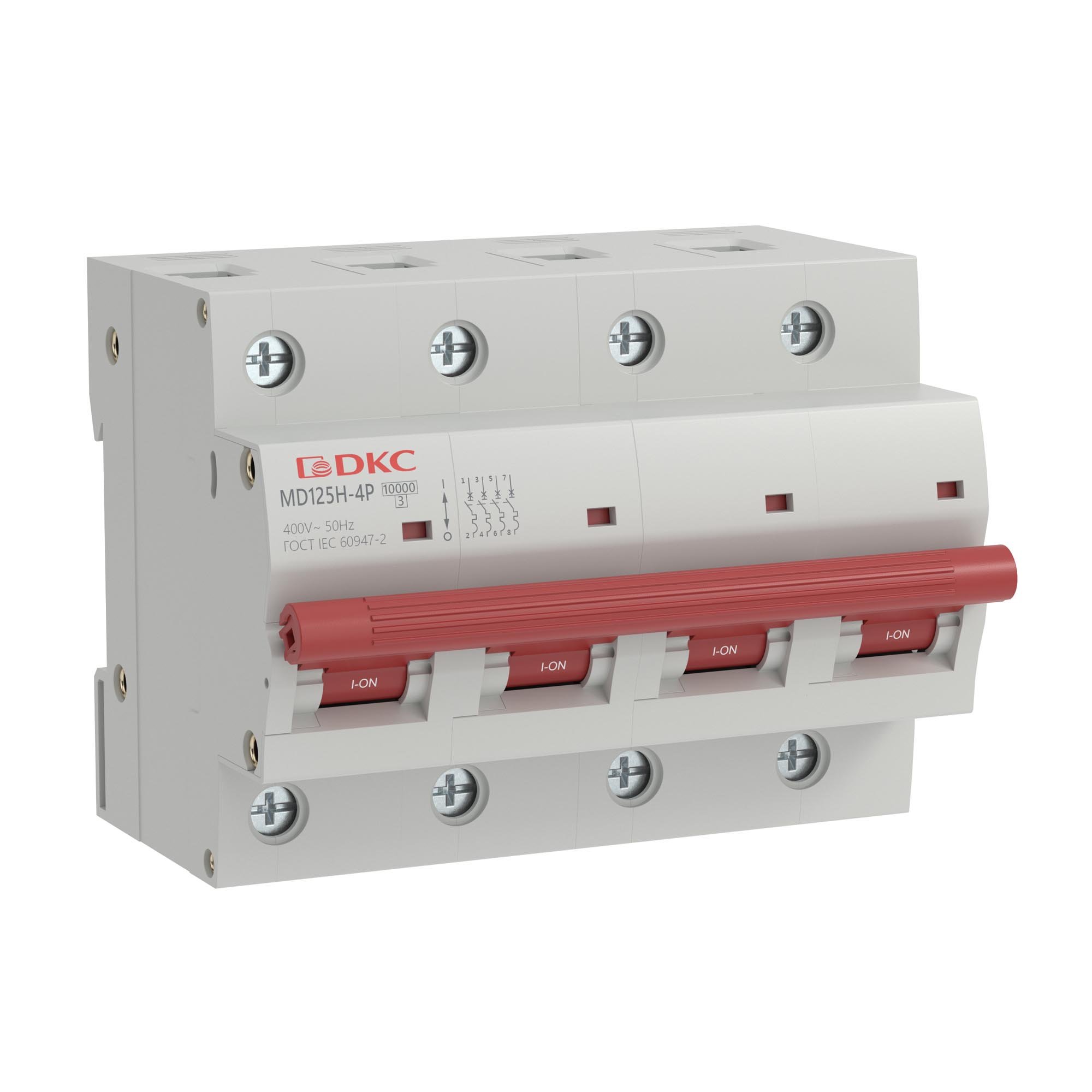 YON max MD125H 4P 100А 10кА C (MD125H-4PC100)