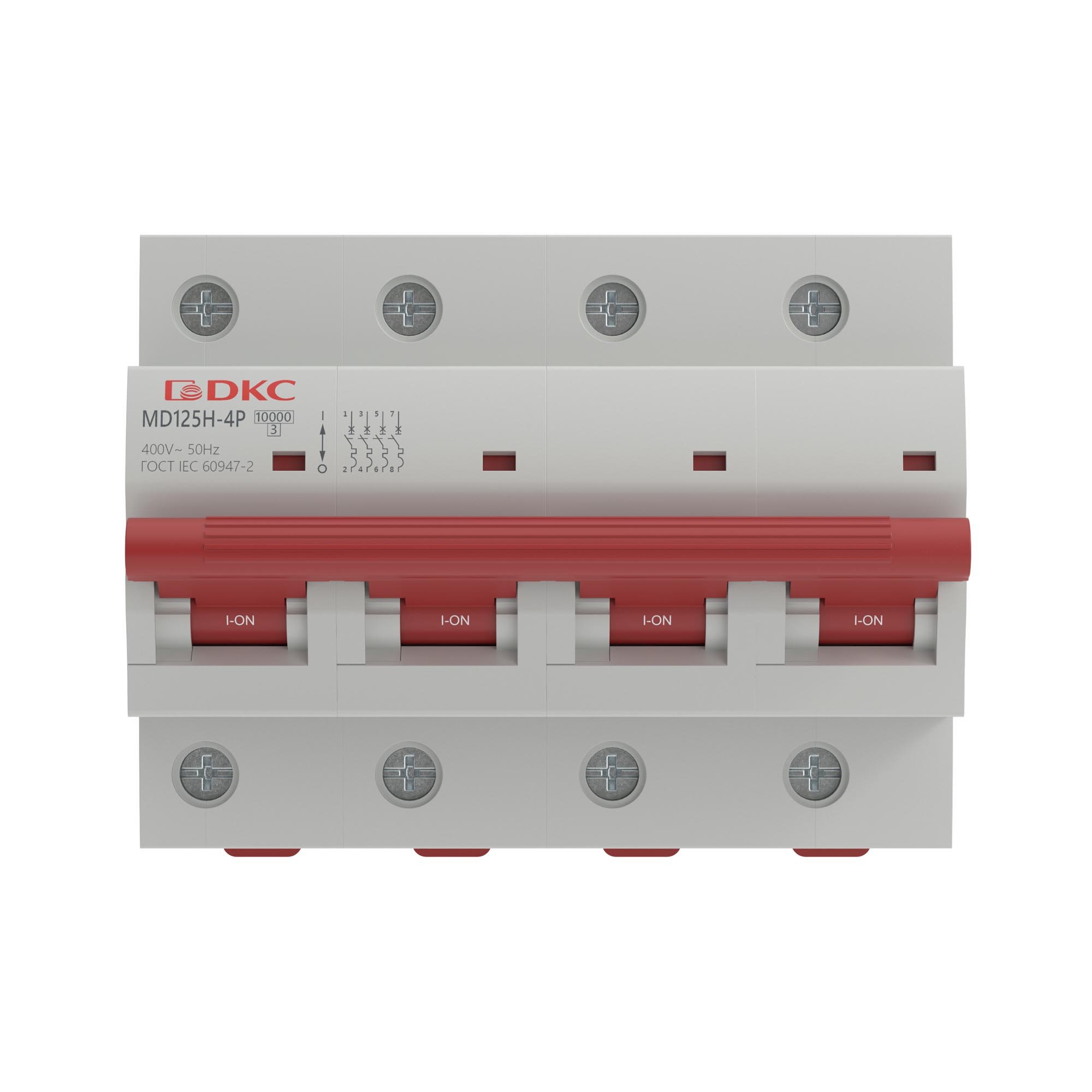 YON max MD125H 4P 100А 10кА C (MD125H-4PC100)