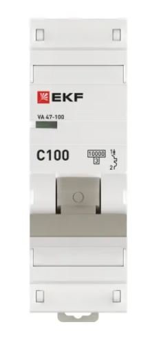 ВА 47-100 1P 125А (C) 10kA PROXIMA (mcb47100-1-125C-pro)