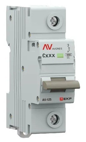 AV-125 1P 125A (C) 10kA AVERES (mcb125-1-125C-av)