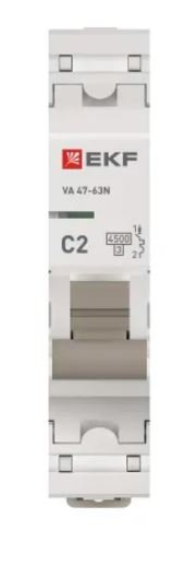 ВА 47-63N 1P 2А (C) 4,5 кА PROXIMA (M634102C)