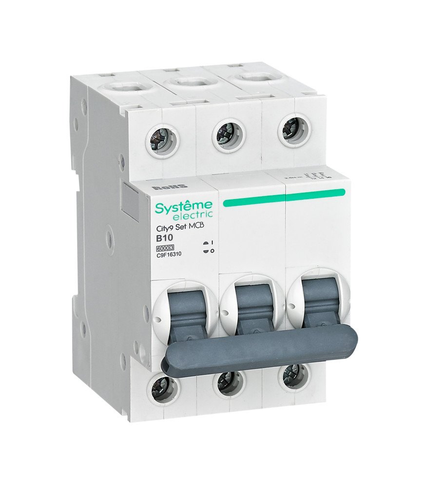 City9 Set 3P 10А 6kA 400В B (C9F16310)