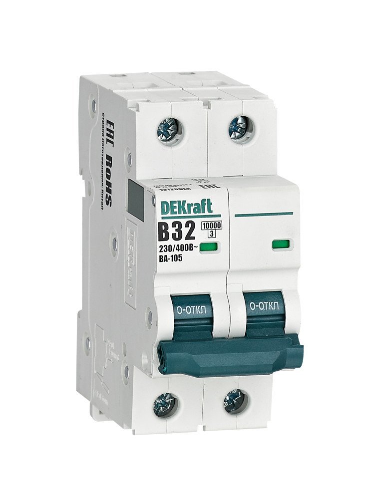 ВА-105 2P 32А B 10кА (13120DEK)
