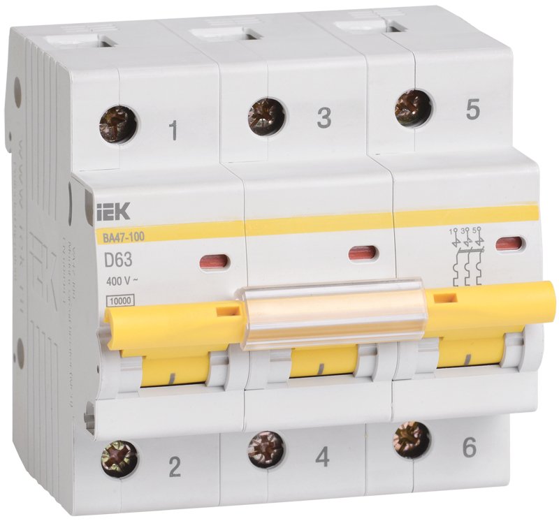 ВА47-100 3P D 40А 10кА KARAT (MVA40-3-040-D)