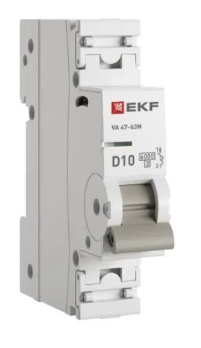 ВА 47-63N 1P 10А (D) 6кА PROXIMA (M636110D)