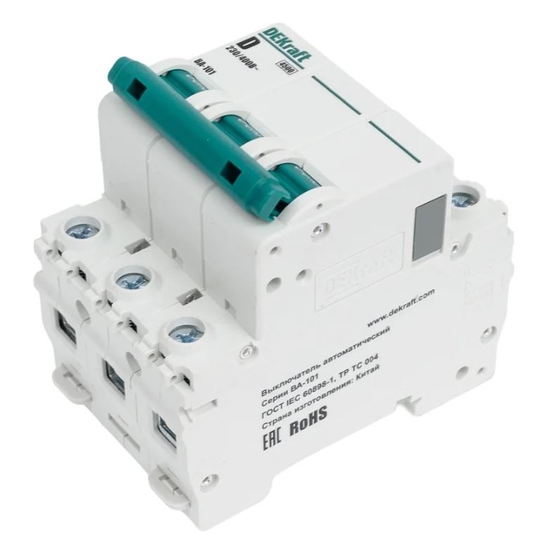 ВА-101 3P 40А D 4.5кА (11130DEK)