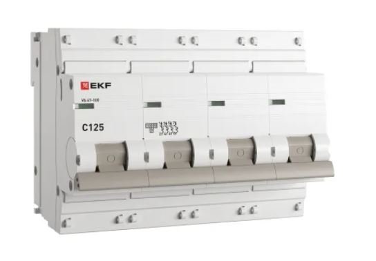 ВА 47-100 4P 125А (C) 10kA PROXIMA (mcb47100-4-125C-pro)