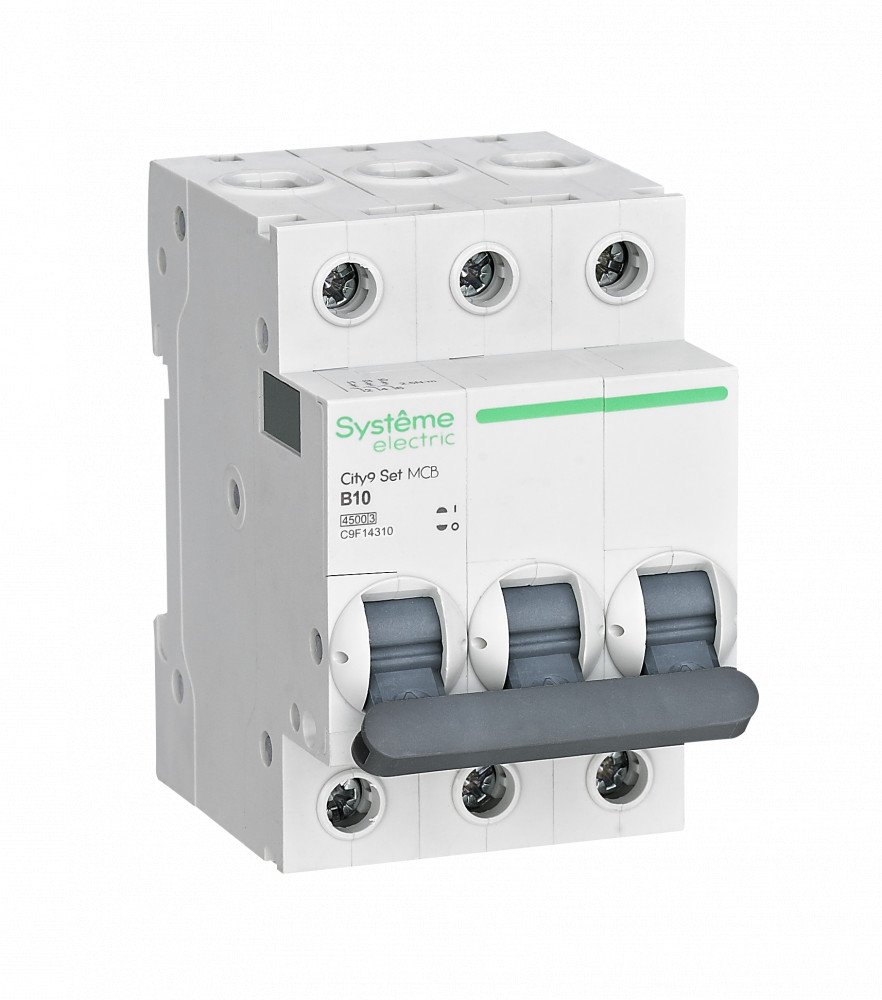 City9 Set 3P 10А 4.5kA 400В B (C9F14310)