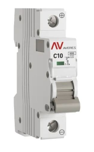 AV-6 DC 1P 10A (C) 6kA AVERES (mcb6-DC-1-10C-av)