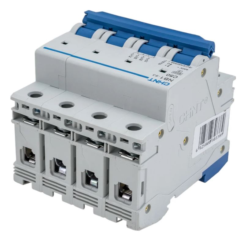 NB1-63H 4P 40А 10кА х-ка C (R) CHINT (179917)